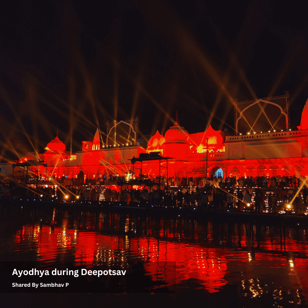 Ayodhya during Deepotsav